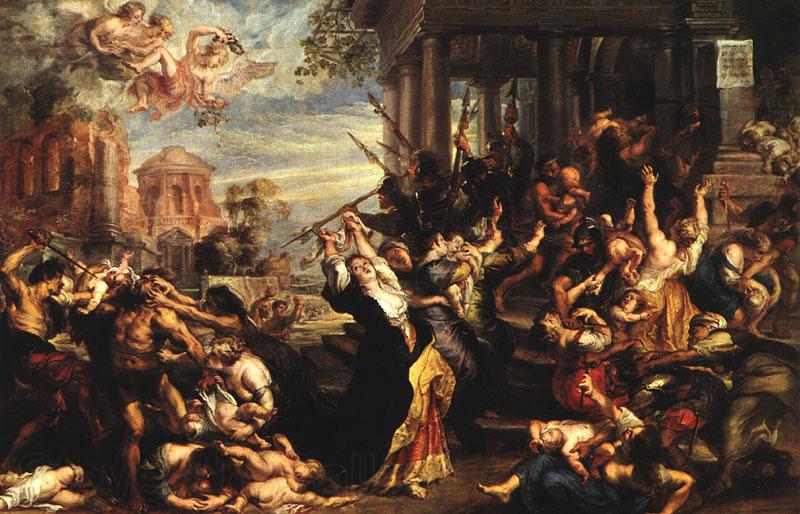 RUBENS, Pieter Pauwel Massacre of the Innocents AF France oil painting art